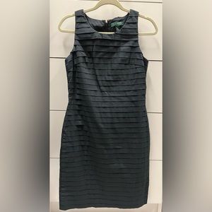 Lauren by Ralph Lauren Sleeveless Sheath Dress - Black